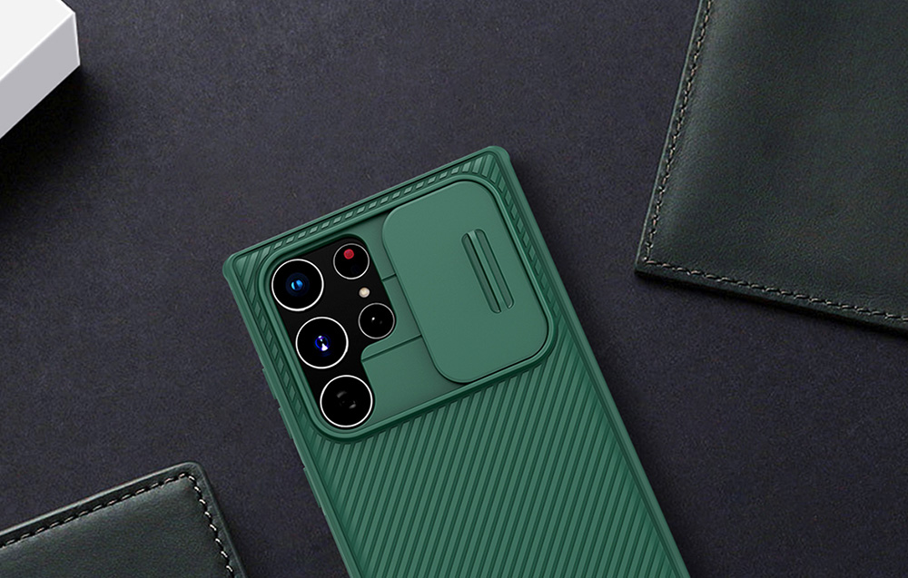 Nillkin/Nillkin-CamShield-Pro-Case-Samsung-Galaxy-S22-Ultra-Deep-Green/3